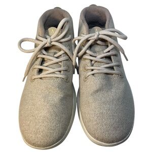 Allbirds Stony Cream Wool Runner-Up Mizzle High-Top Sneakers in Women’s Size 10